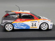 Modellautos 1:43 Minichamps Ford Focus RS WRC Rally Catalunya 2002 #34 mit OVP