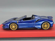 Modellautos 1:43 BBR Concept43 Ferrari 488 Pista Spider RHD BluTDF Ltd 01/20 OVP