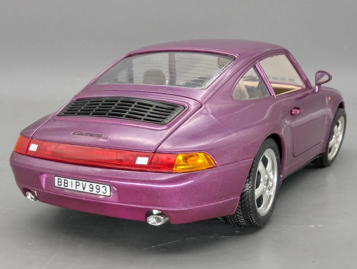 Modellautos 1:18 Bburago Diamonds Edition Porsche 911 Carrera 1993 Lila mit OVP