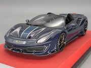 Modellautos 1:43 BBR Concept43 Ferrari 488 Pista Spider RHD Blu P. Ltd 01/20 OVP