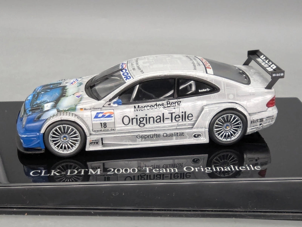 Modellautos 1:43 AUTOart Mercedes Benz CLK -DTM 2000 #18 mit Dealer OVP
