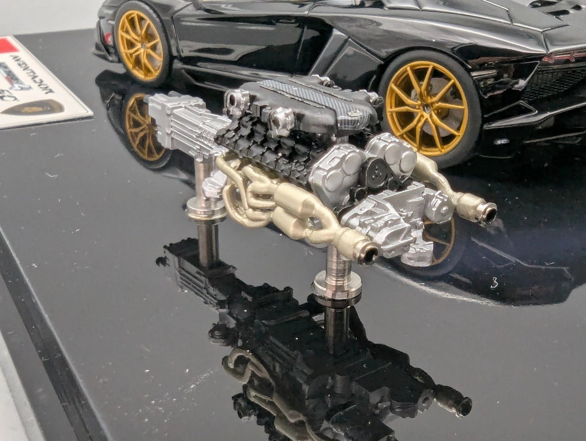 Eidolon Make Up 1:43 Lamborghini Aventador LP720-4 50. Annivers. Engine Set OVP