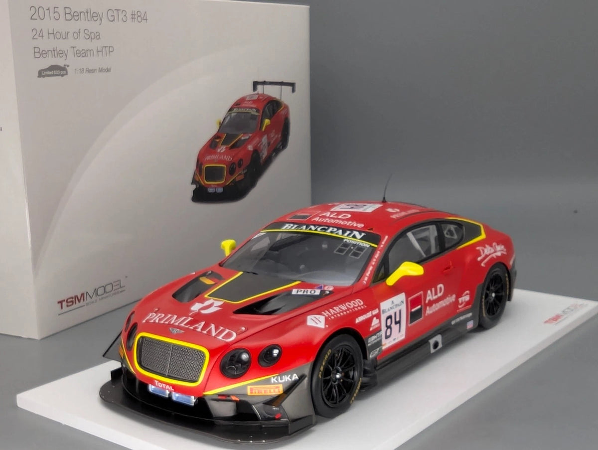 Modellautos 1:18 TSM 161804R  Bentley GT3 #84 24h Spa 2015 #84 OVP