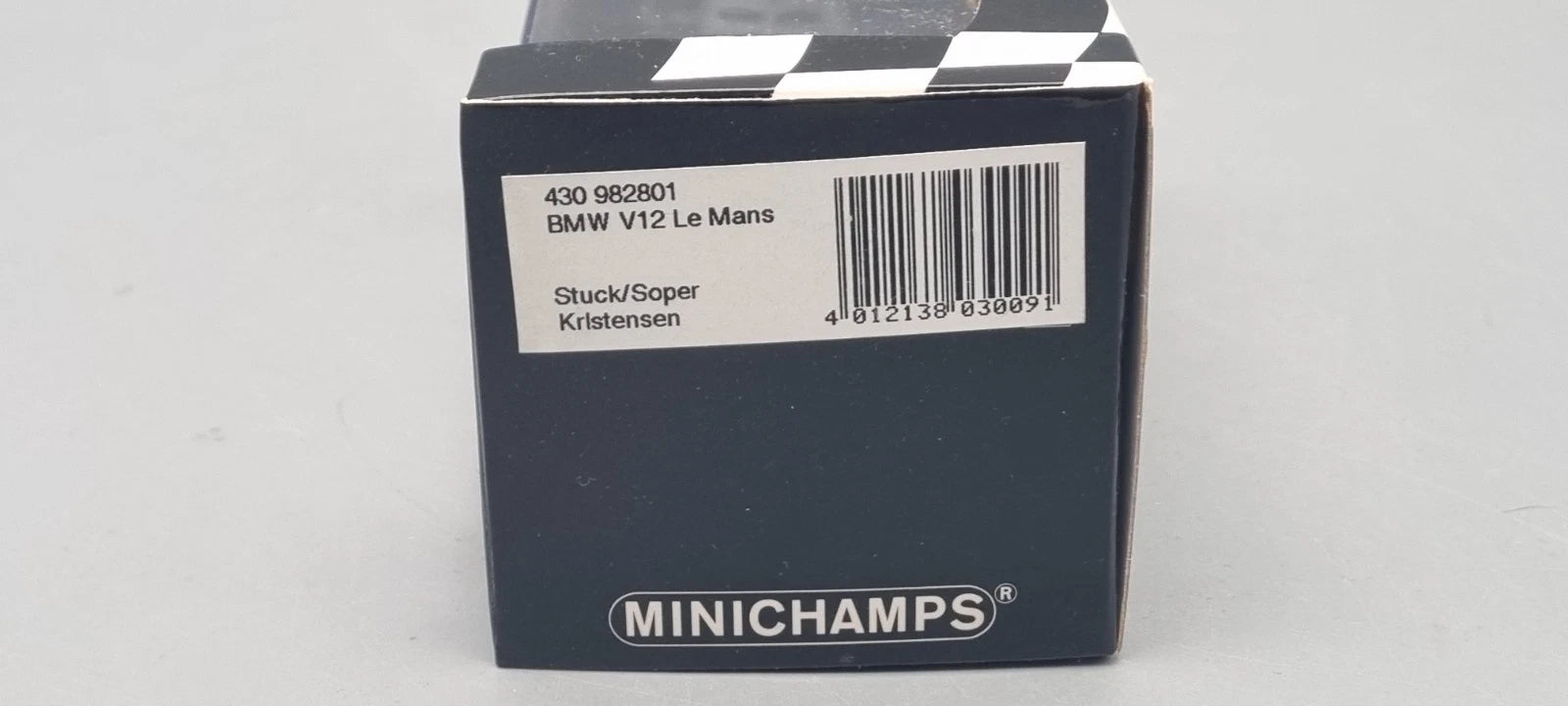 Modellautos 1:43 Minichamps BMW V12 Le Mans #1 Stuck/Soper/Kristensen OVP