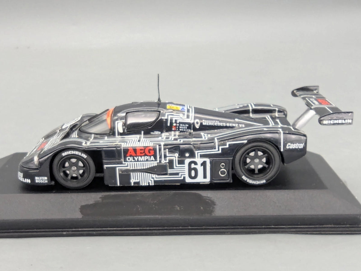 Modellauto 1:43 Minichamps Sauber Mercedes C9  #61 Mass u. A. mit OVP