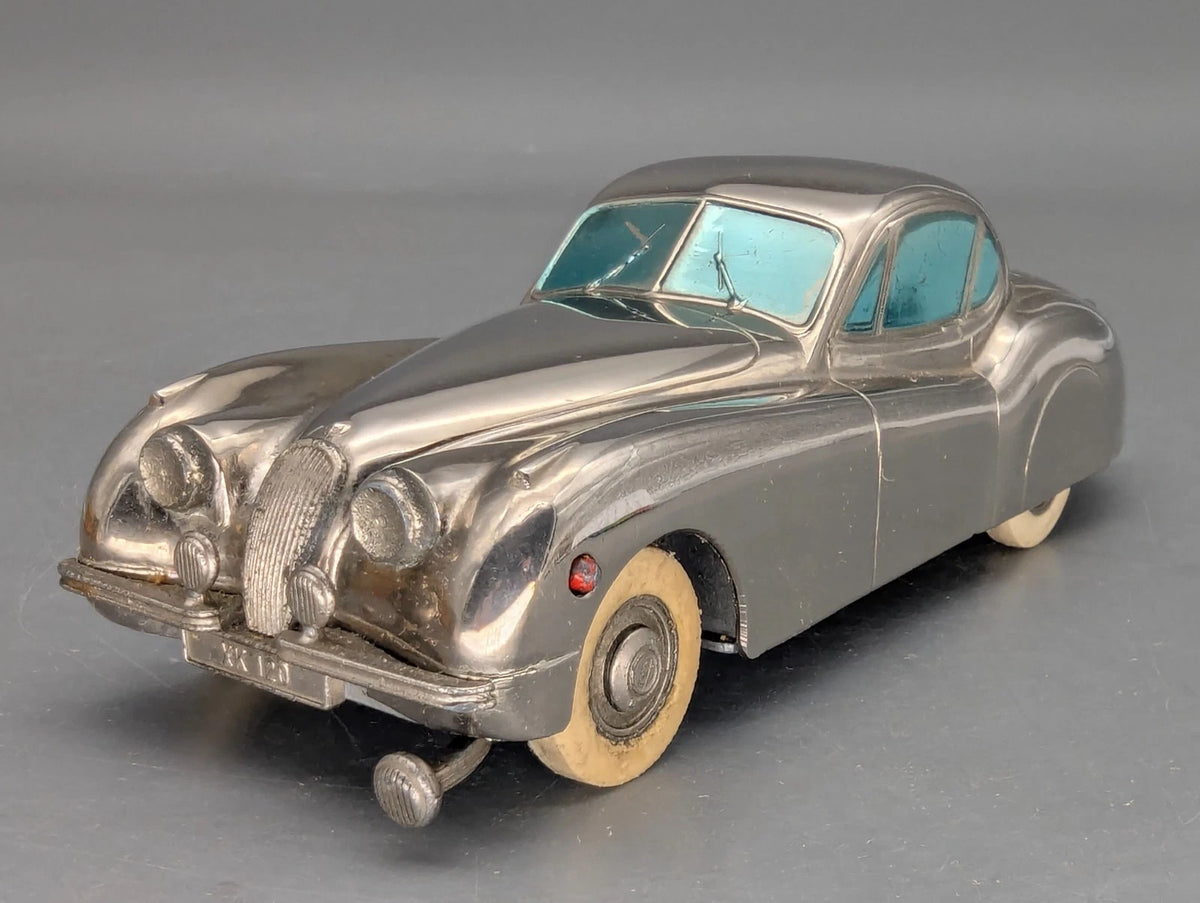 Modellautos ca. 1:43  Prämeta Köln Jaguar XK 120 Chrom mit Schlüssel und OVP