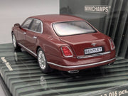 Modellautos 1:43 Minichamps Bentley Mulsanne 2010 Rot Red Metallic mit OVP