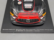 Modellautos 1:18 Spark Mercedes AMG GT3 Pole Position 24h Spa 2021 #88 OVP