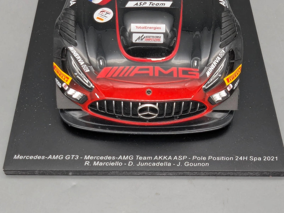 Modellautos 1:18 Spark Mercedes AMG GT3 Pole Position 24h Spa 2021 #88 OVP