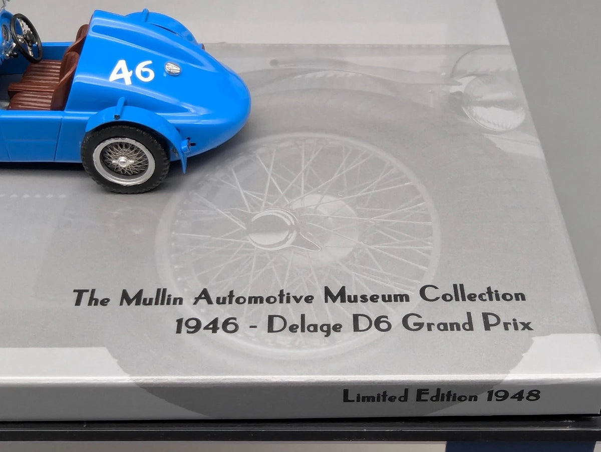 Modellautos 1:43 Minichamps Delage D6 GP 1946 #46 mit OVP