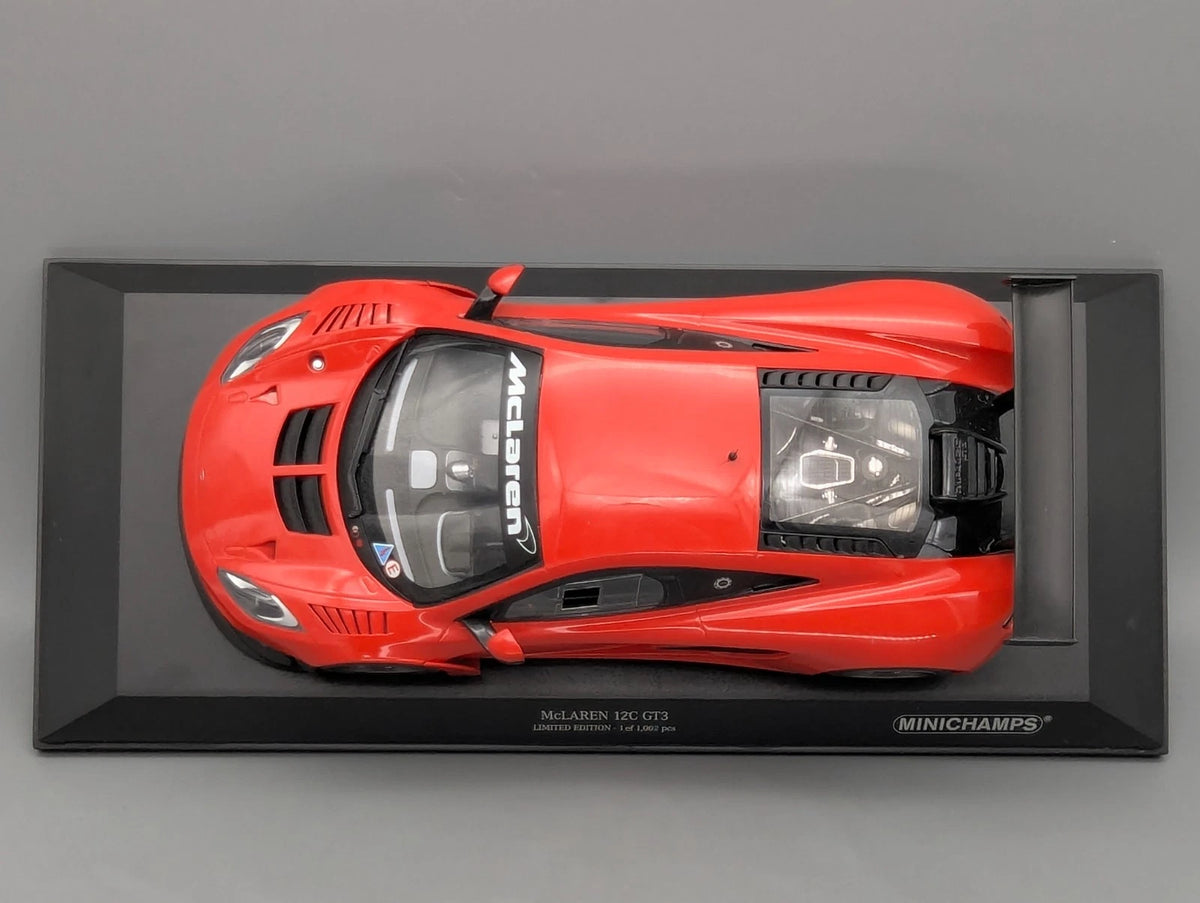 Modellautos 1:18 Minichamps McLaren 12C GT3 Red 2013 mit OVP