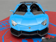 Modellautos 1:43 MR Lamborghini Aventador J Speedster Ltd 01/04 Engine Set OVP