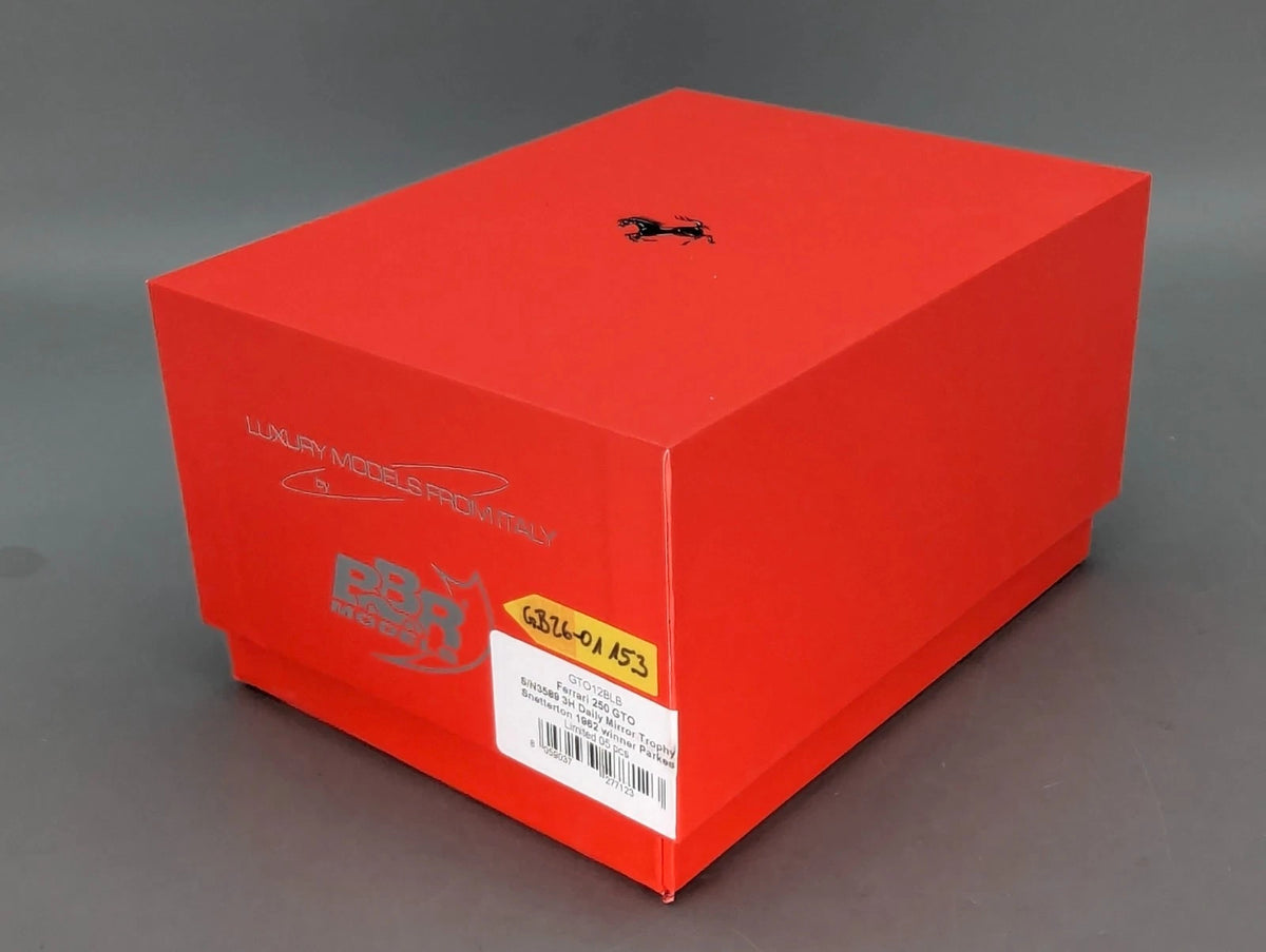 Modellautos 1:43 BBR Ferrari 250 GTO WINNER 3h 1962 Ltd 01/05 #41 Parkes mit OVP