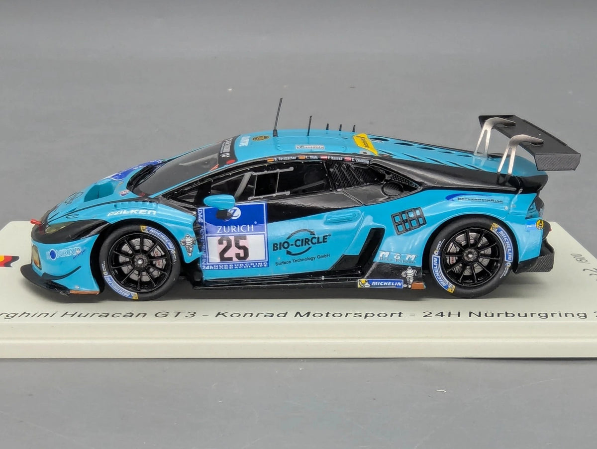 Modellautos 1:43 Spark SG573 Lamborghini Huracan GT3 24h Nbrg 2016 #25 OVP
