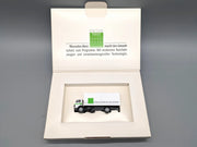 Lkw Modell 1:87 Herpa Mercedes-Benz Low Emission Vehicle Werbemodell mit OVP
