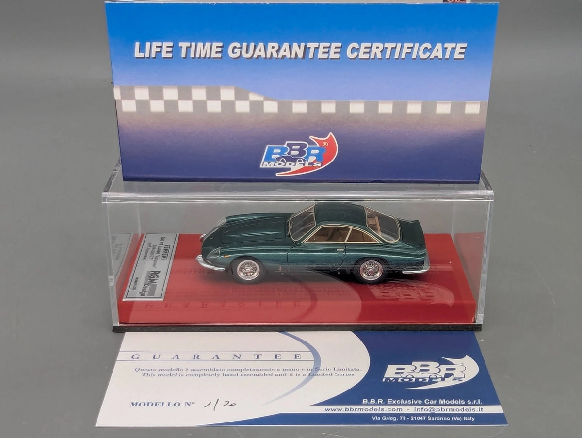 Modellautos 1:43 BBR RGM Ferrari 250 GT Lusso Longnose S/N 4335 Ltd 01/20 in OVP