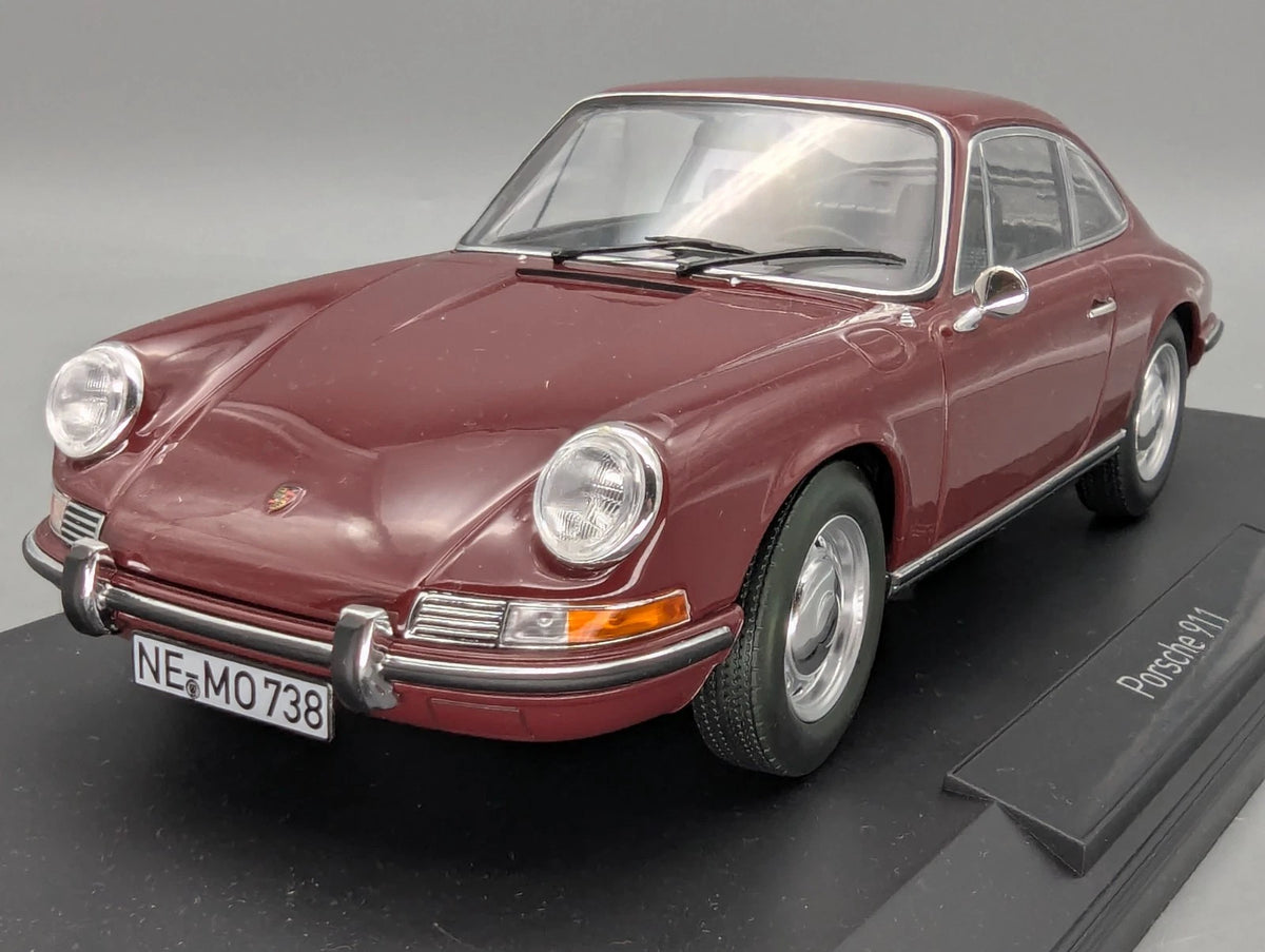 Modellautos 1:18 Norev Porsche 911 T 1969 Dark Red mit OVP