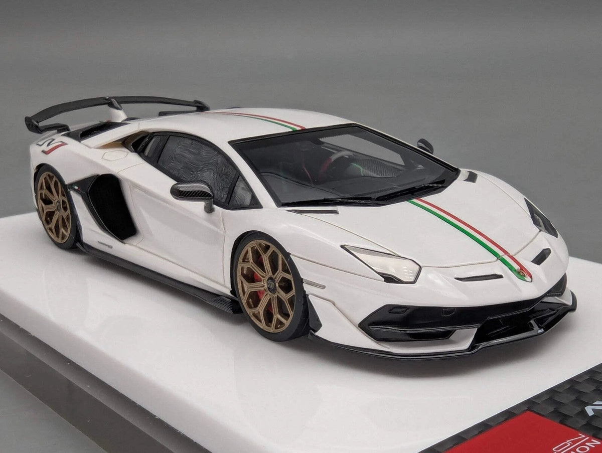 Eidolon Make Up 1:43 Lamborghini Aventador SVJ 2018 Limited 105/120 Weiß OVP