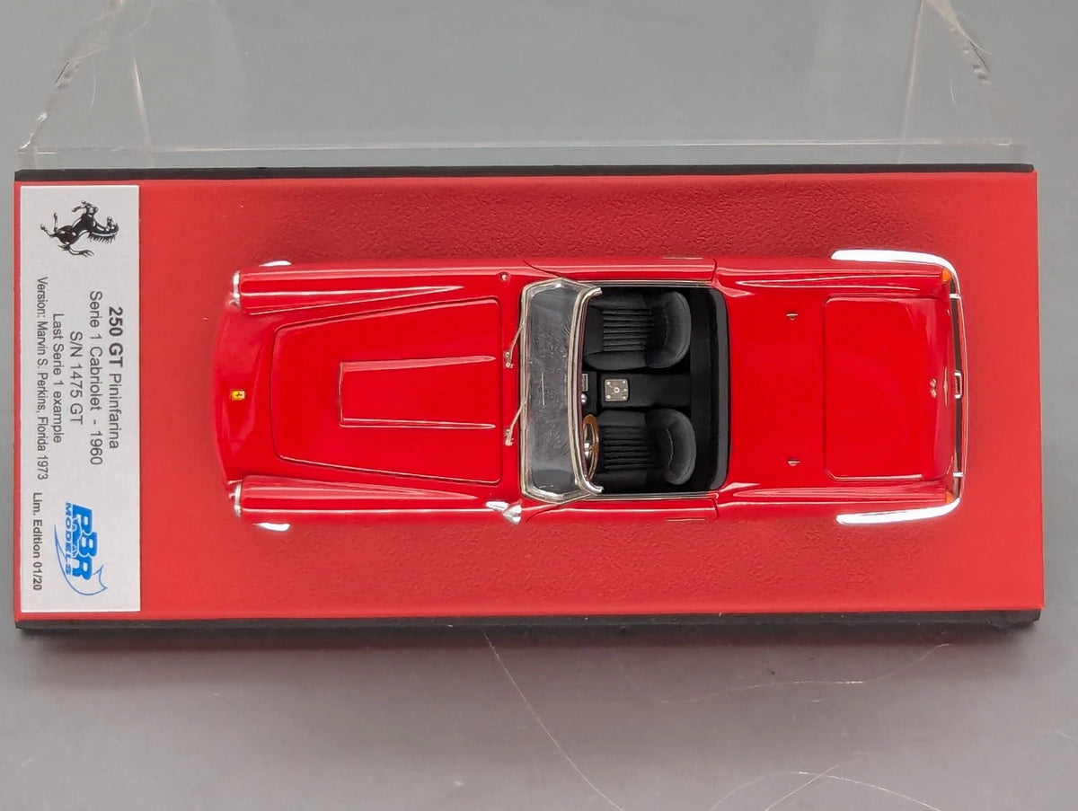 Modellautos 1:43 BBR Ferrari 250 GT Pininfarina Serie 1 Cabrio Ltd 01/20 OVP