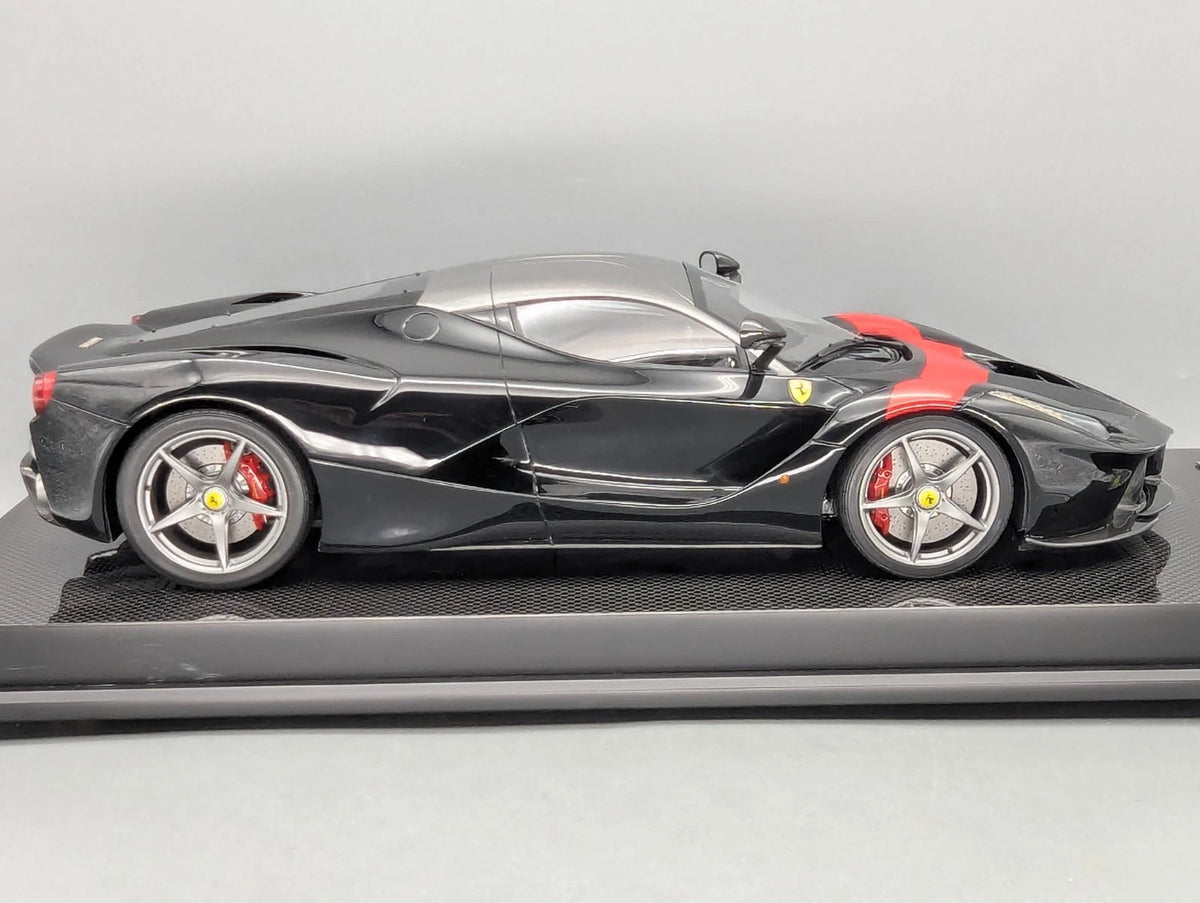 Modellautos 1:12 Amalgam Ferrari La Ferrari Ltd #01/10 Schwarz Zertifikat OVP