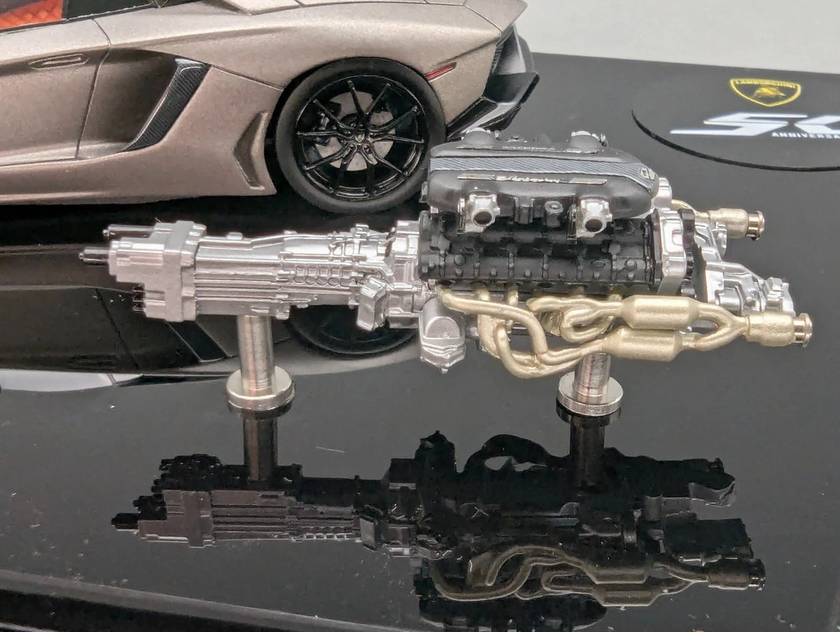 Eidolon Make Up 1:43 Lamborghini Aventador LP720-4 Roadster 2013 Engine Set OVP