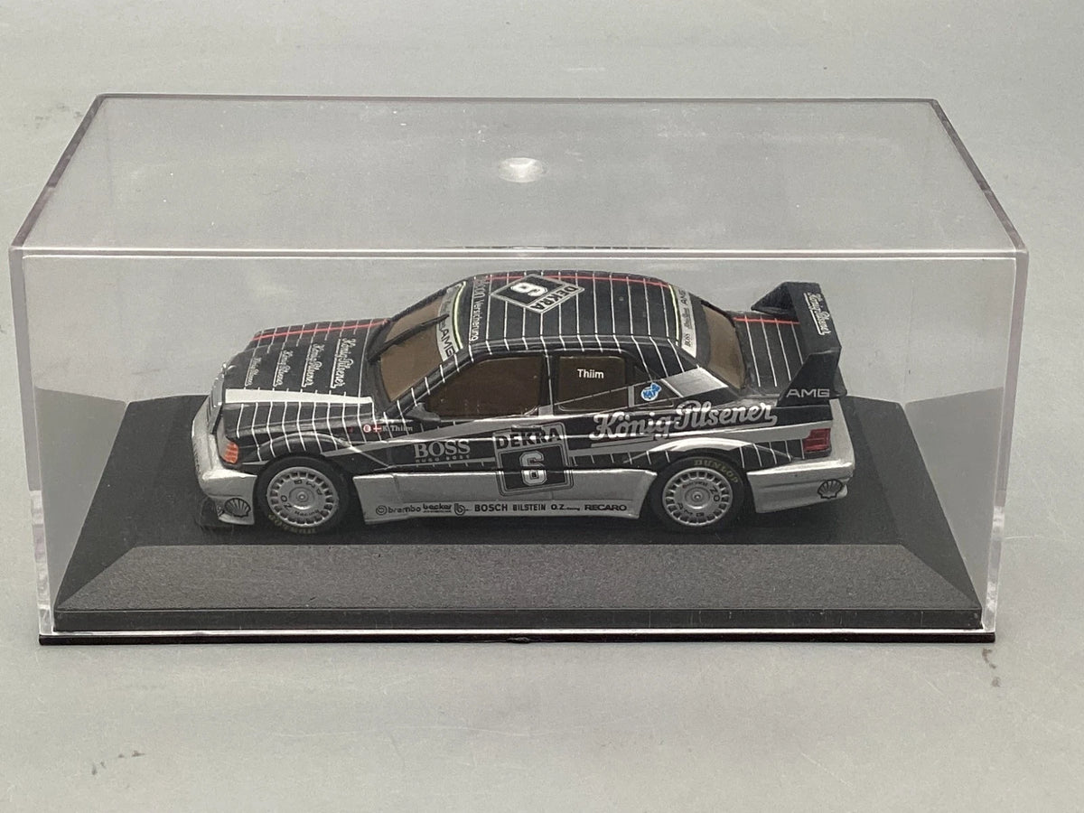 Modellautos 1:43 Minichamps Mercedes 190 E Evo 1 AMG König Pilsener Thiim #6 OVP