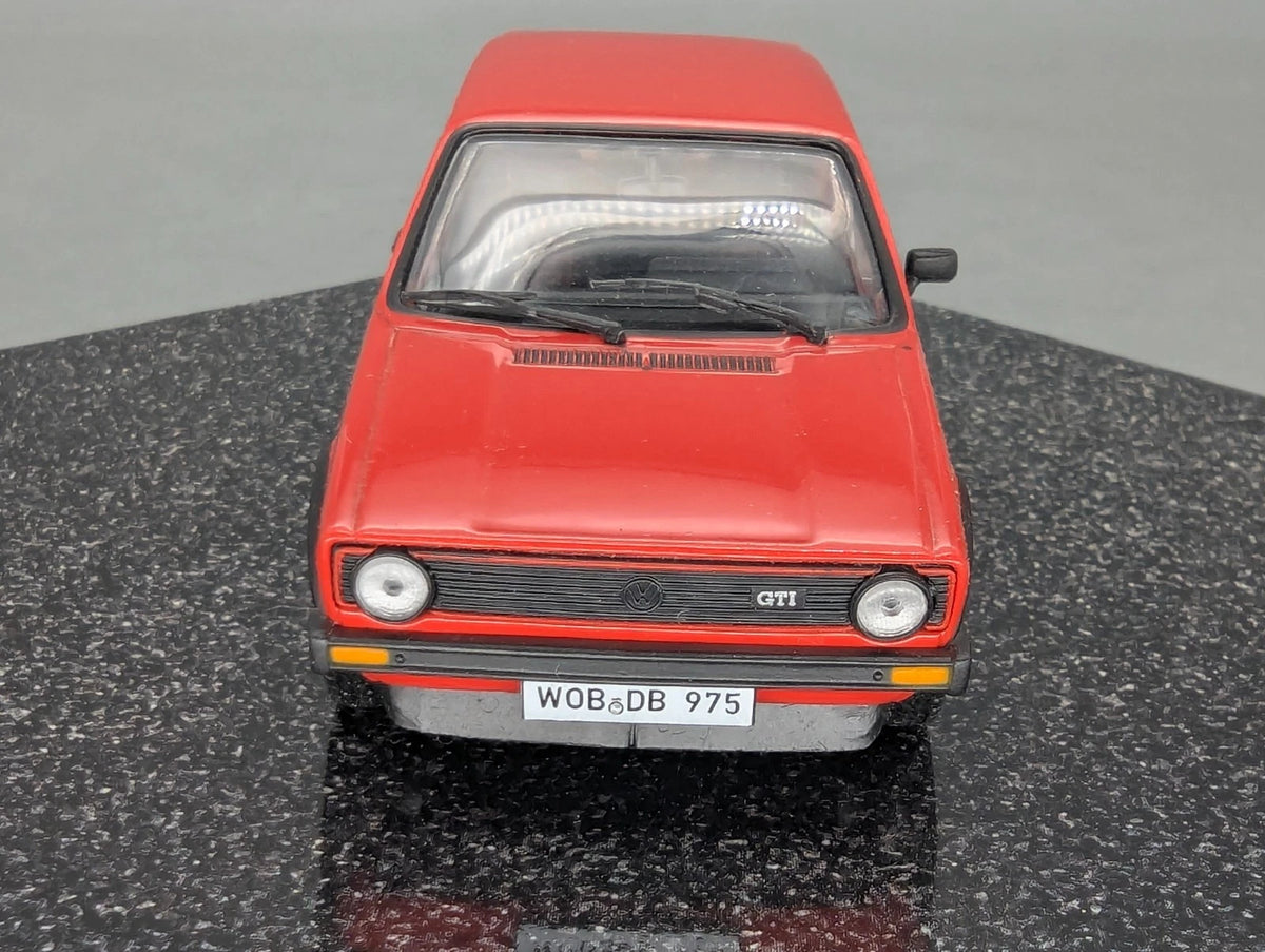Modellautos 1:43 Norev Volkswagen VW Golf 1 GT1 mit Klappbox OVP