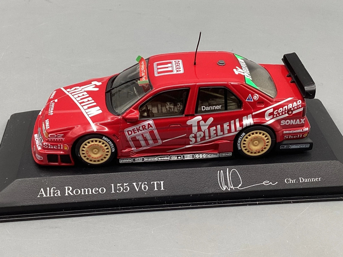 Modellautos 1:43 Minichamps Alfa Romeo 155 V6 TI DTM 1994 Danner #11 mit OVP