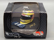 Modellautos 1:8 Hot Wheels Racing Ralf Schumacher 2000 Helm und Handschuhe OVP