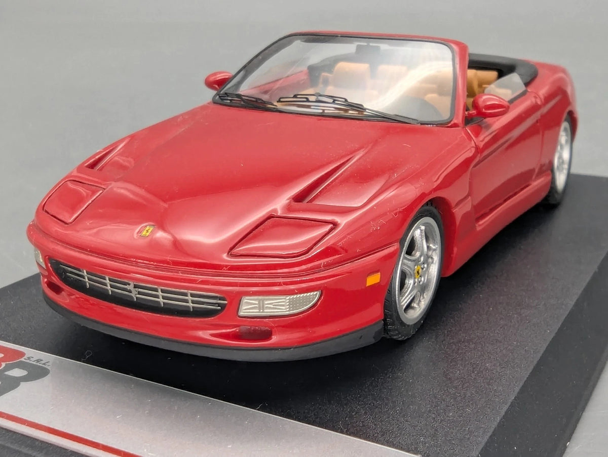 Modellautos 1:43 BBR Ferrari 456 SS Spider Supercharger 1996 Rot mit OVP