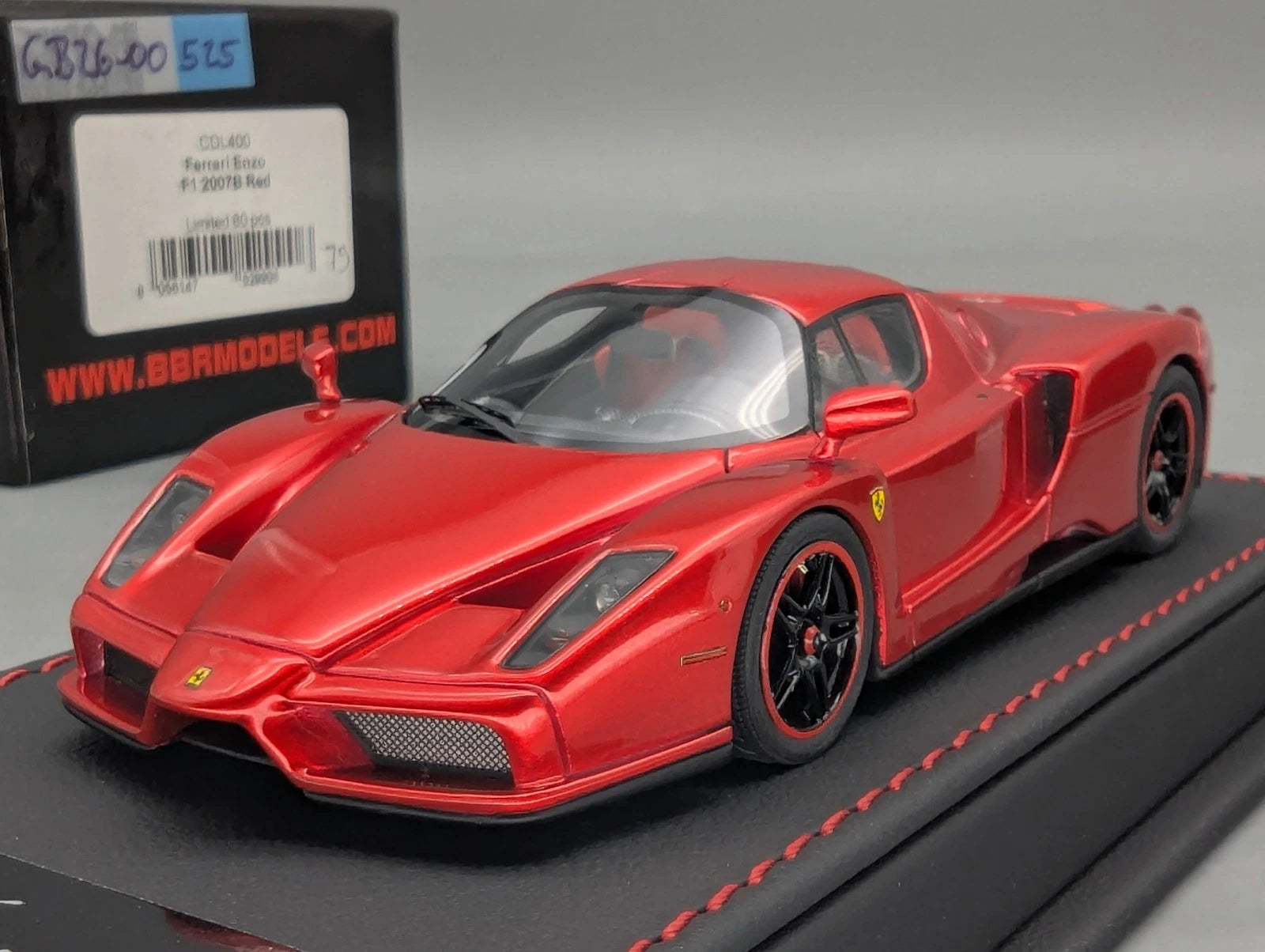 Modellautos 1:43 BBR Executive Calsito Ferrari Enzo F1 2007B Red Ltd 79/80 OVP