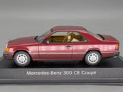 Modellautos 1:43 Minichamps Mercedes Benz 300 CE Coupe Almandin-Rot Dealer OVP
