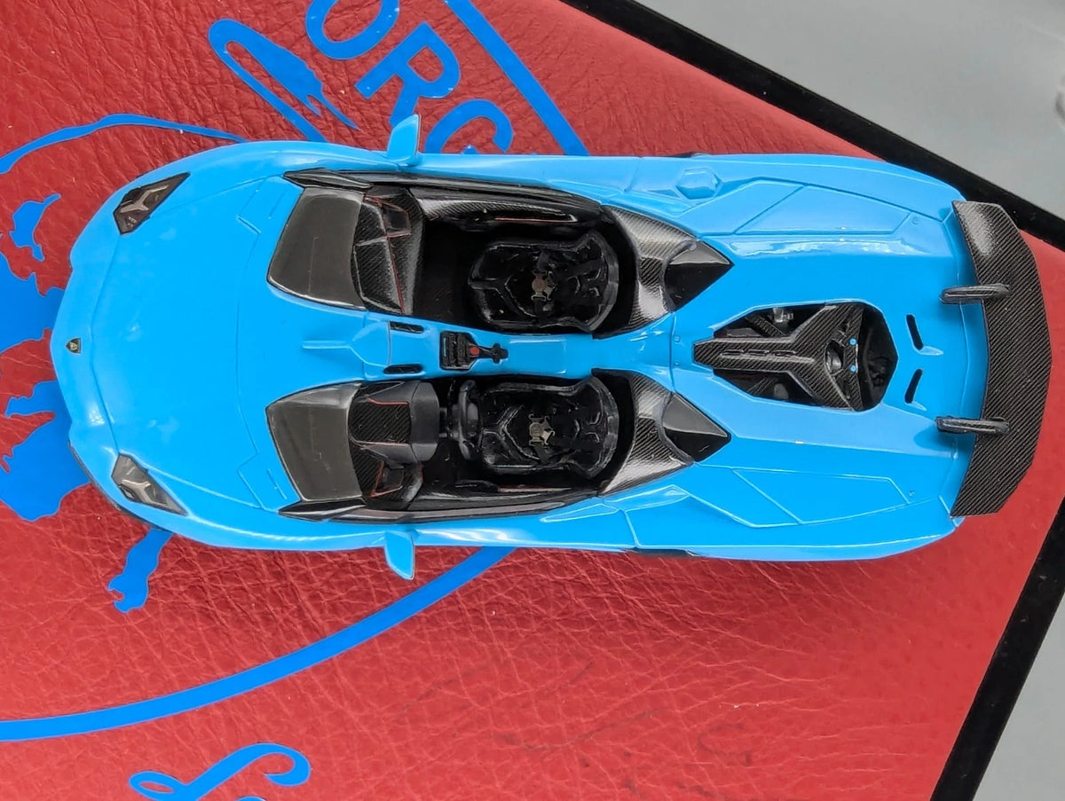 Modellautos 1:43 MR Lamborghini Aventador J Speedster Ltd 01/04 Engine Set OVP