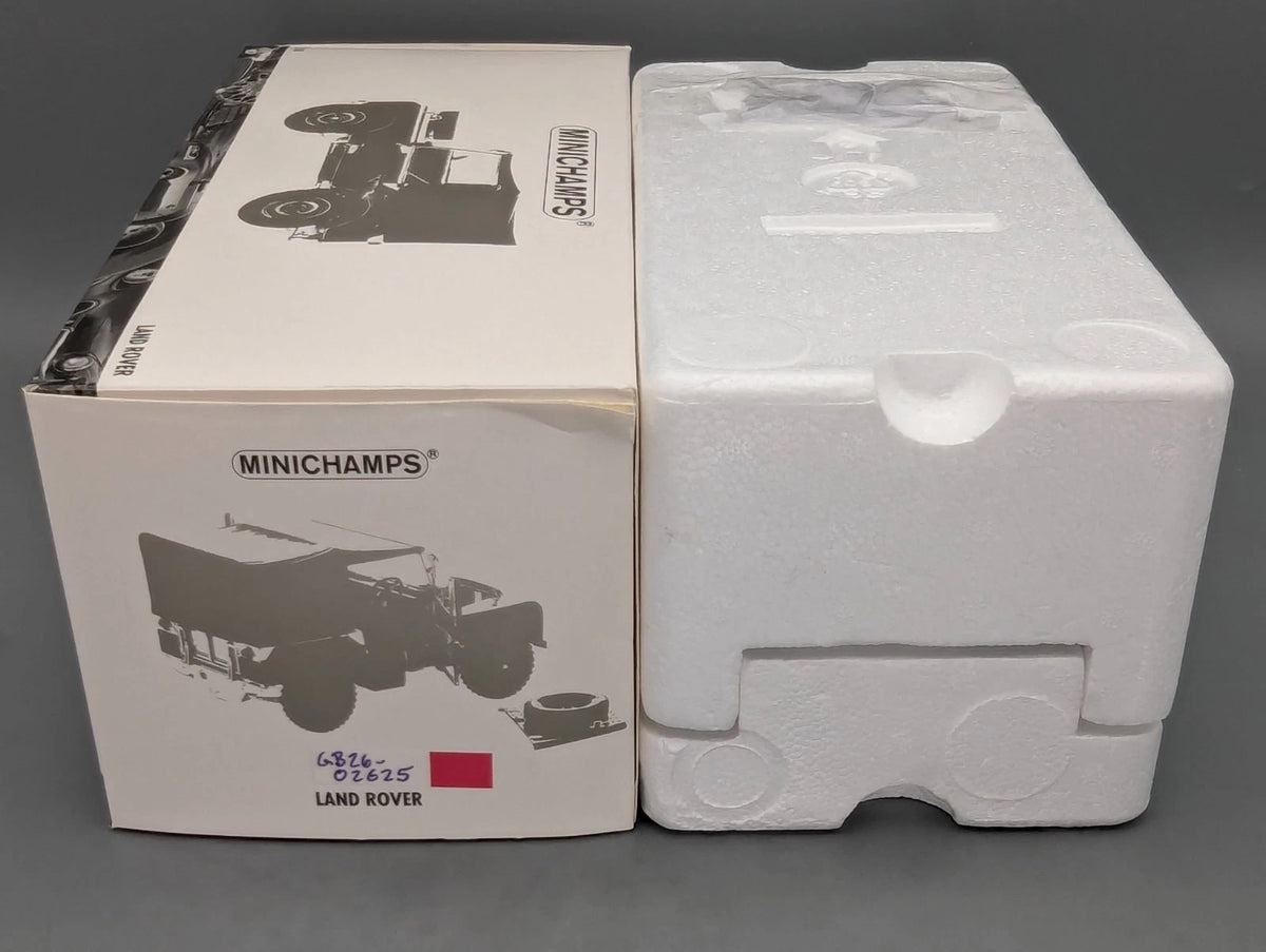 Modellautos 1:18 Minichamps Land Rover 1949 Grau mit OVP