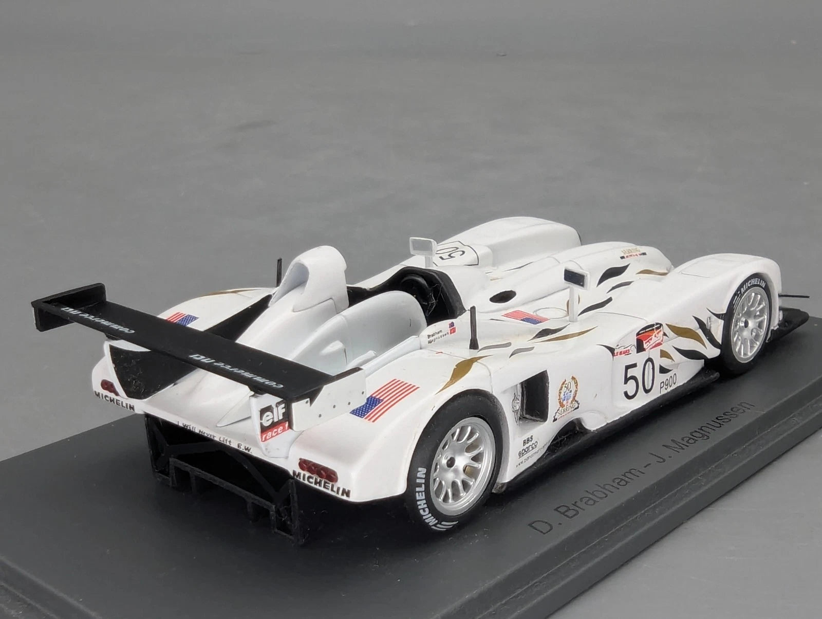 Modellautos 1:43 Spark Panoz LMP07 Sebring 2002 #50 mit OVP