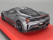 Modellautos 1:43 BBR Concept43 Ferrari 488 Pista RHD 2019 Grigio Ltd 01/20 OVP