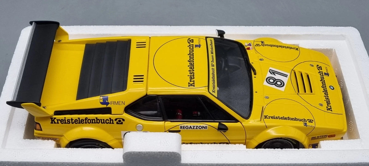 Modellautos 1:18 Minichamps 180 792991 BMW M1 Procar DRM Norisring 1979 OVP