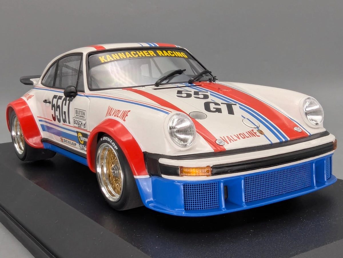 Modellautos 1:18 Minichamps Porsche 934 ADAC 300 km EGT 1976 #55GT E. Sindel OVP