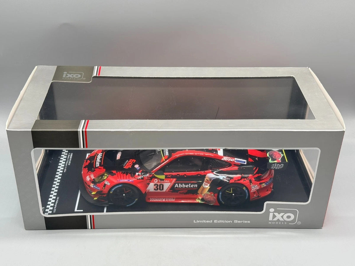 Modellautos 1:18 Ixo Porsche 911 GT3 R 24h Nürburgring 2020 #30 mit OVP