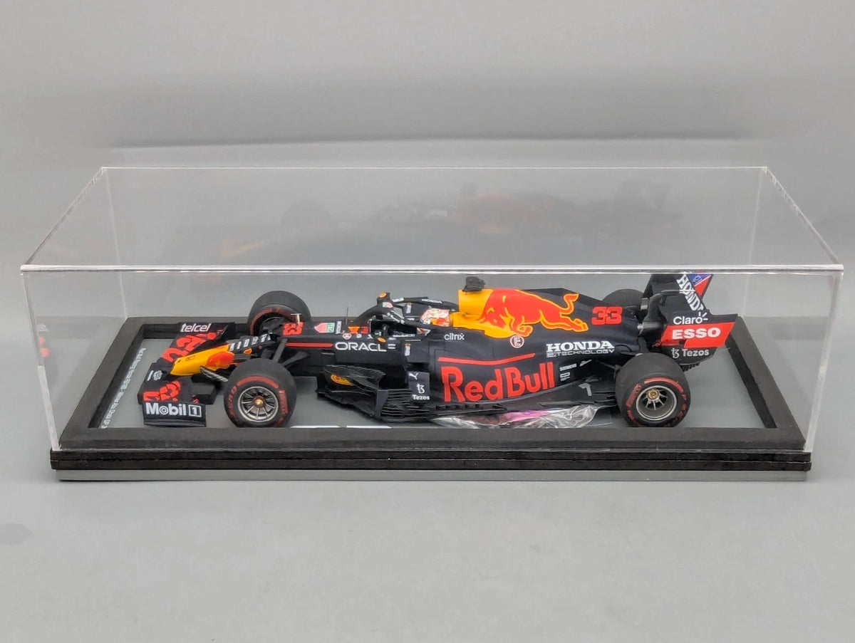 Modellautos 1:18 Spark Honda Red Bull RB16B WINNER Abu D 2021 #33 Verstappen OVP