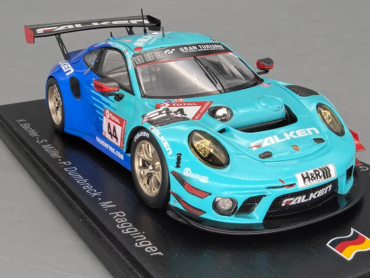 Modellautos 1:43 Spark SG689 Porsche 911 GT3 R 24h Nürburgring 2020 #44 mit OVP
