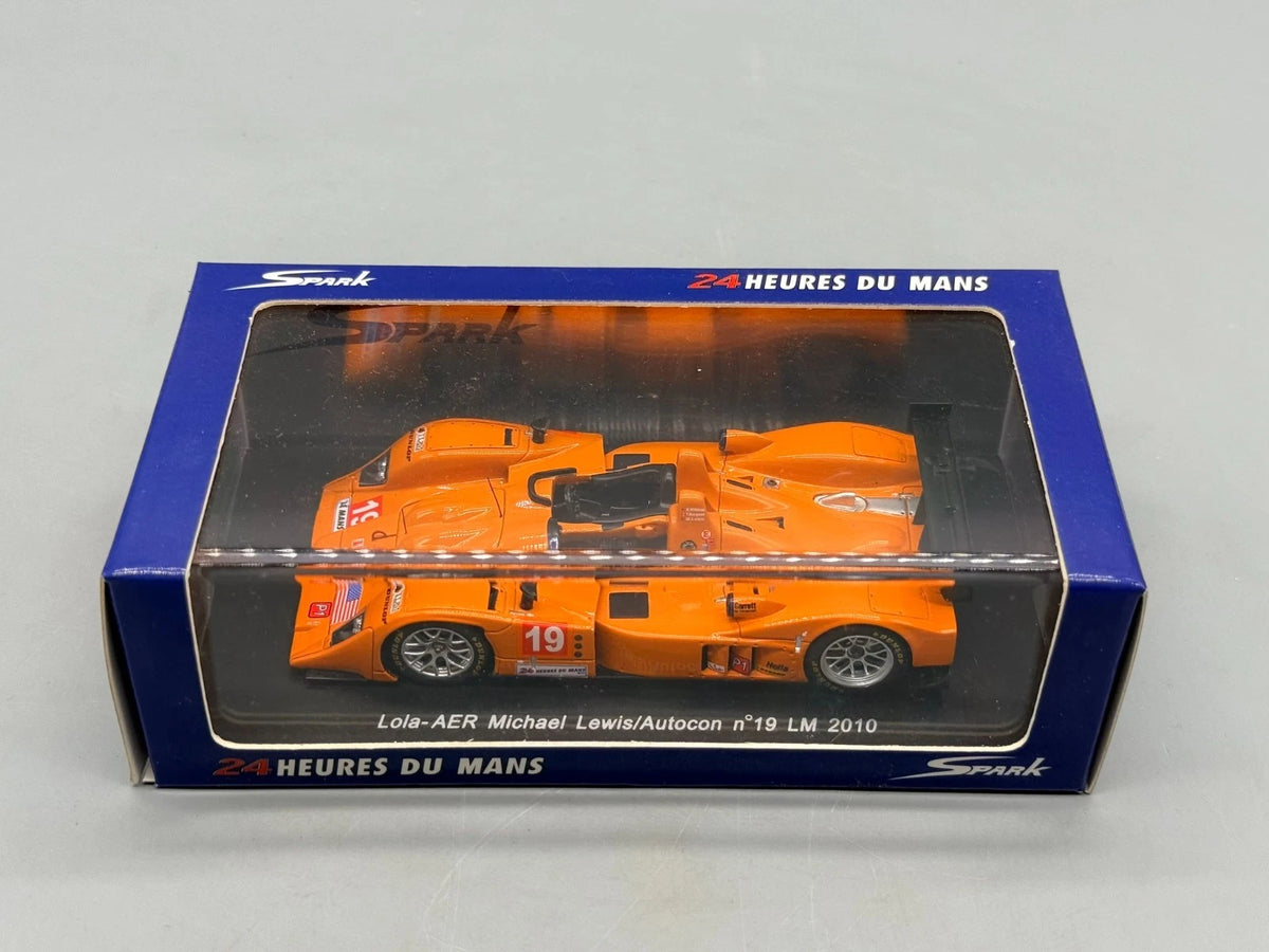 Modellautos 1:43 Spark Lola-AER Michael Lewis/autocon #19 LM 2010 mit OVP