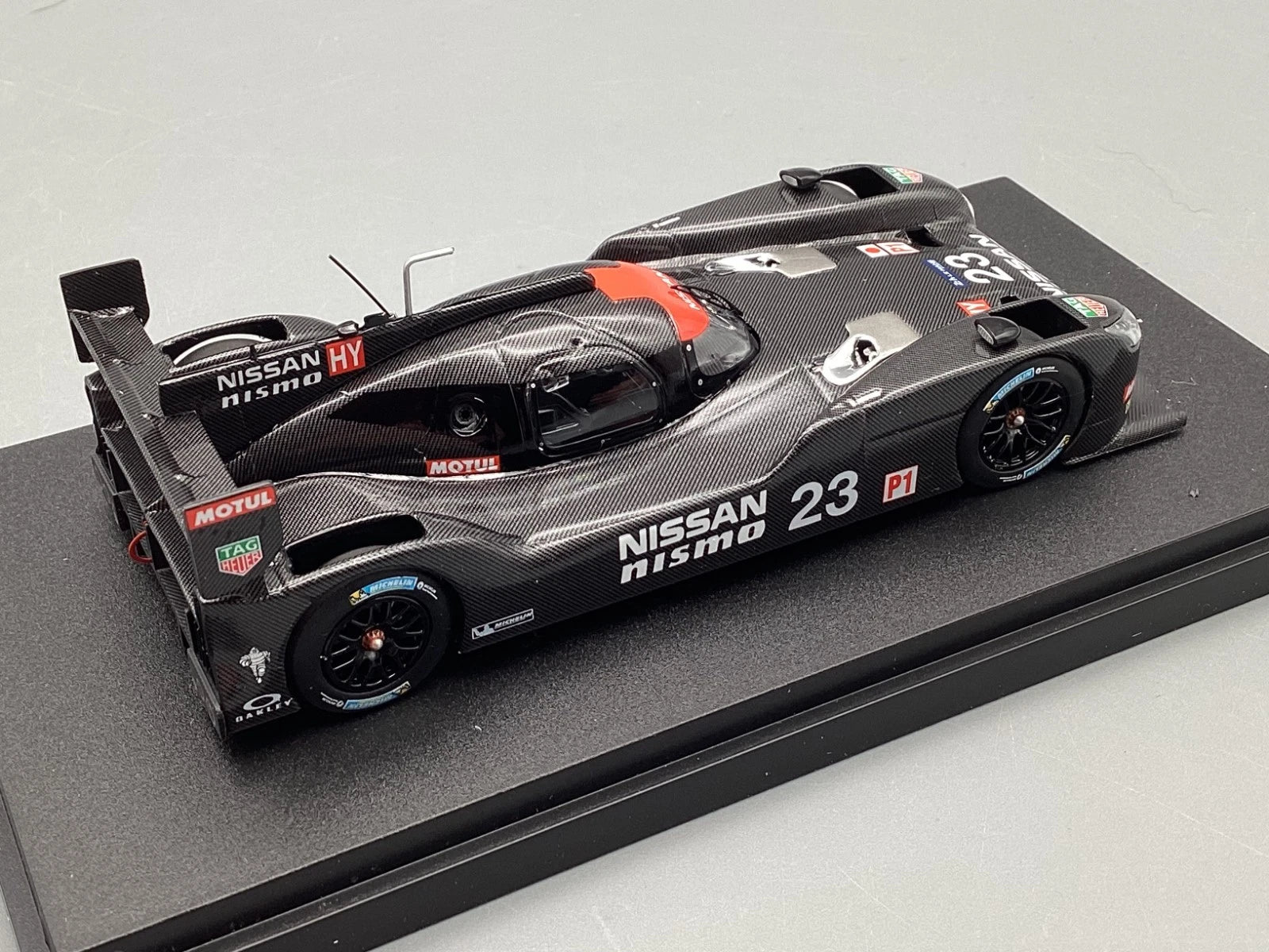 Modellautos 1:43 Ebbro Nissan GT-R LM Nismo 2015 Test Car #23 mit OVP