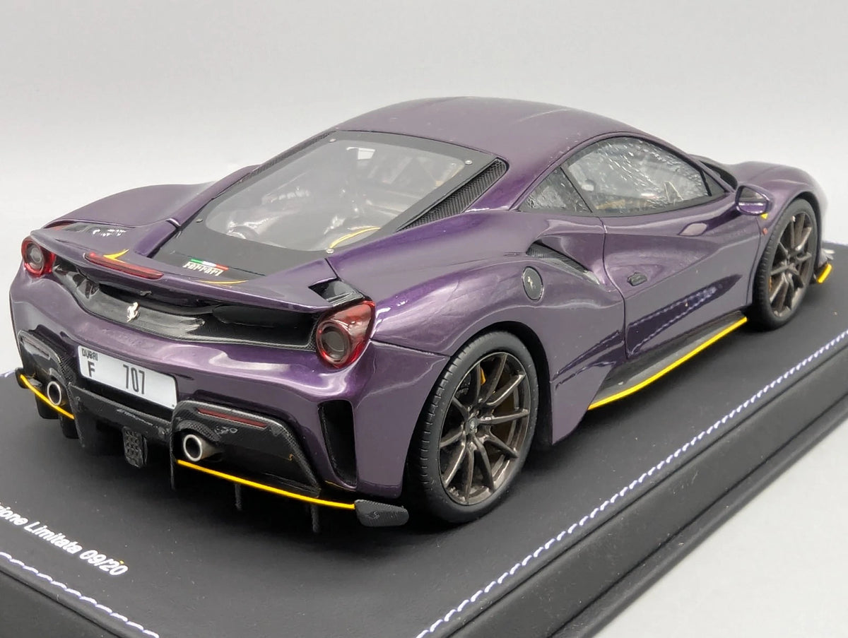 Modellautos 1:18 BBR CALSITO Ferrari 488 Pista Dubai Ltd 09/20 Stck in OVP