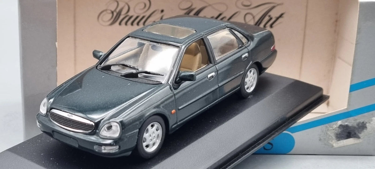 Modellautos 1:43 Minichamps Ford Scorpio Saloon 1995 green metallic OVP