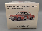 Modellautos 1:18 AUTOart Millenium BMW 2002 RMC 1973 #255 Stiller Wagener OVP