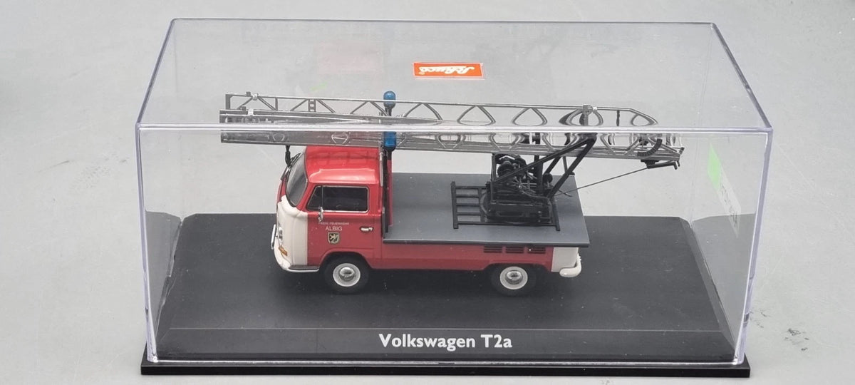 Transporter Modelle 1:43 Schuco 03341 VW T2a Feuerwehr Drehleiter OVP