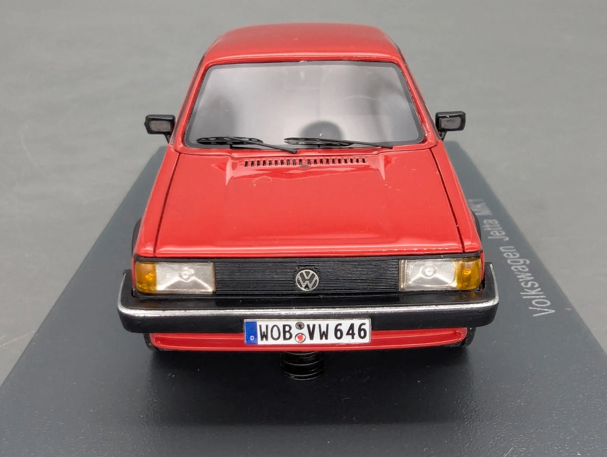 Modellautos 1:43 Neo Scale Models 43646 Volkswagen VW Jetta Mk1 Rot mit OVP