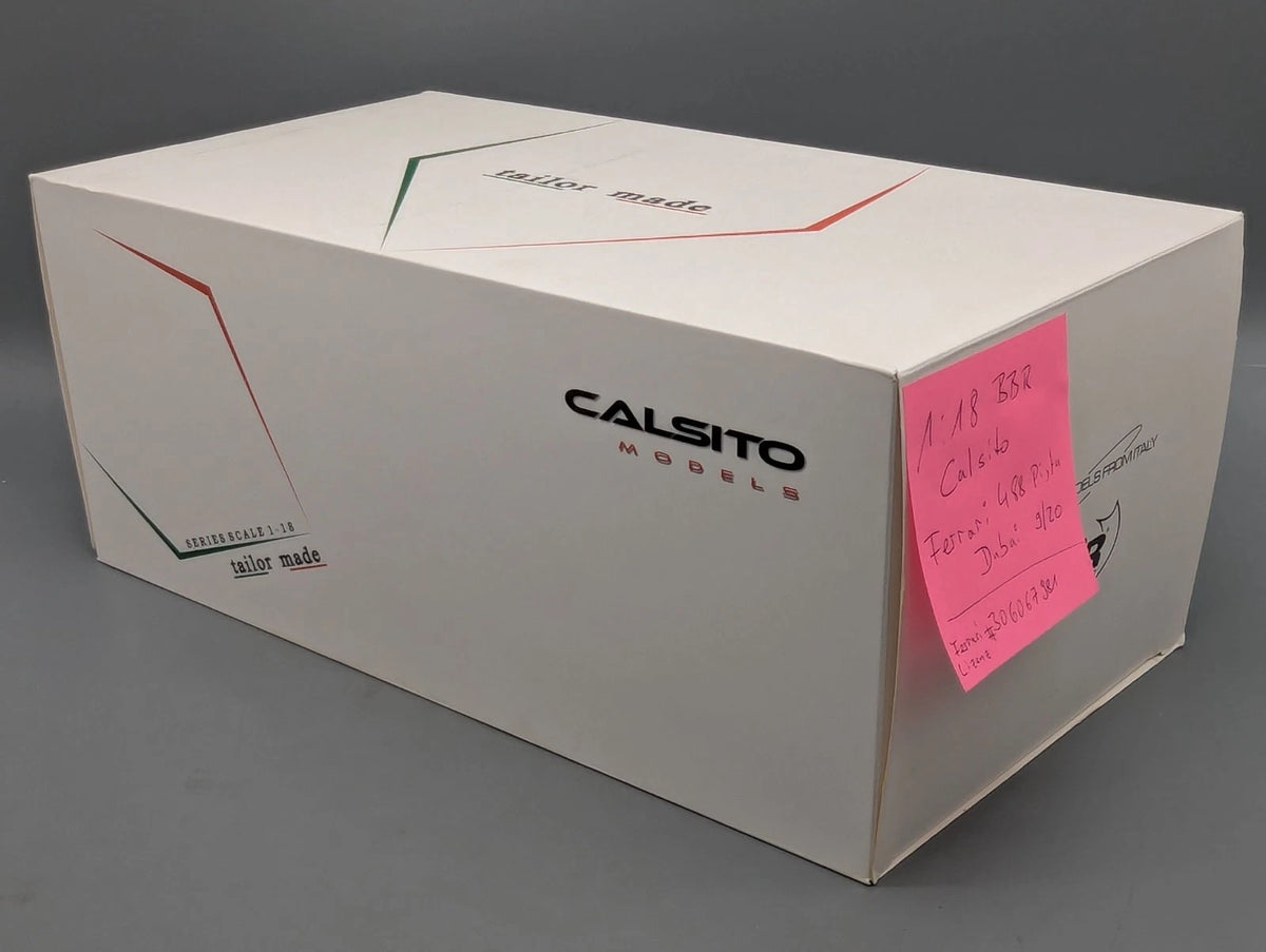 Modellautos 1:18 BBR CALSITO Ferrari 488 Pista Dubai Ltd 09/20 Stck in OVP