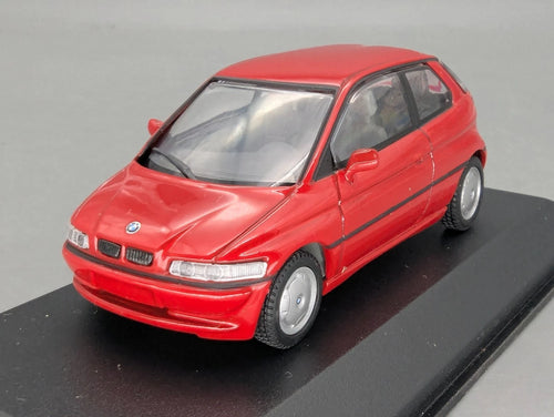 Modellauto 1:43 Minichamps BMW E1 Rot mit OVP